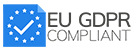 GDPR logo to show that our service is GDPR compliant
